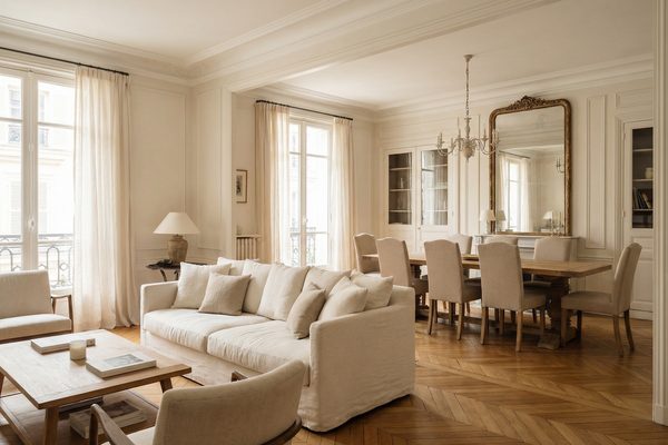 Circulation fluide dans un appartement réagencé — épisode Mon espace ne respire pas par Pauline Dumont