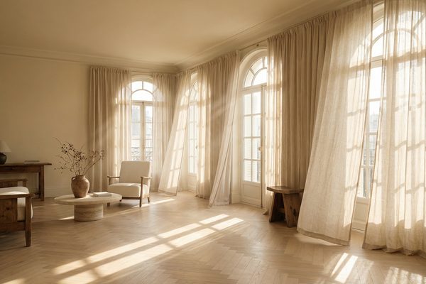 Pièce lumineuse après optimisation de l'éclairage